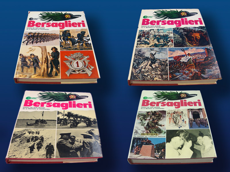 Bersaglieri - 4 volumes