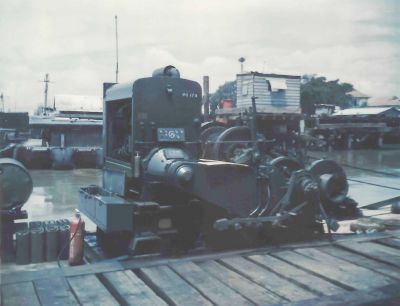 Cat Lai 1969  Barge Winch
