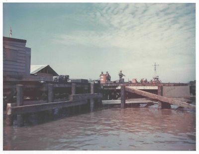 Docks at Cat Lai, ARVN Troops Coming Ashore