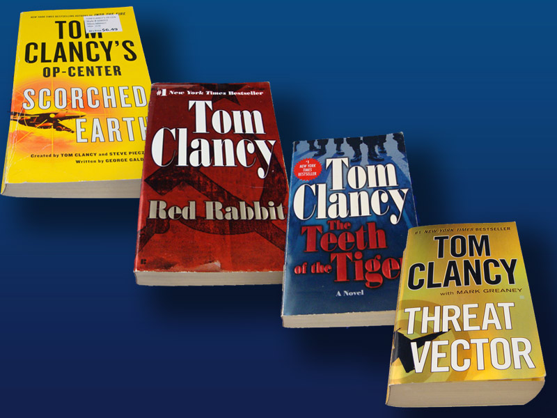 Tom Clancy Novels (set 4)