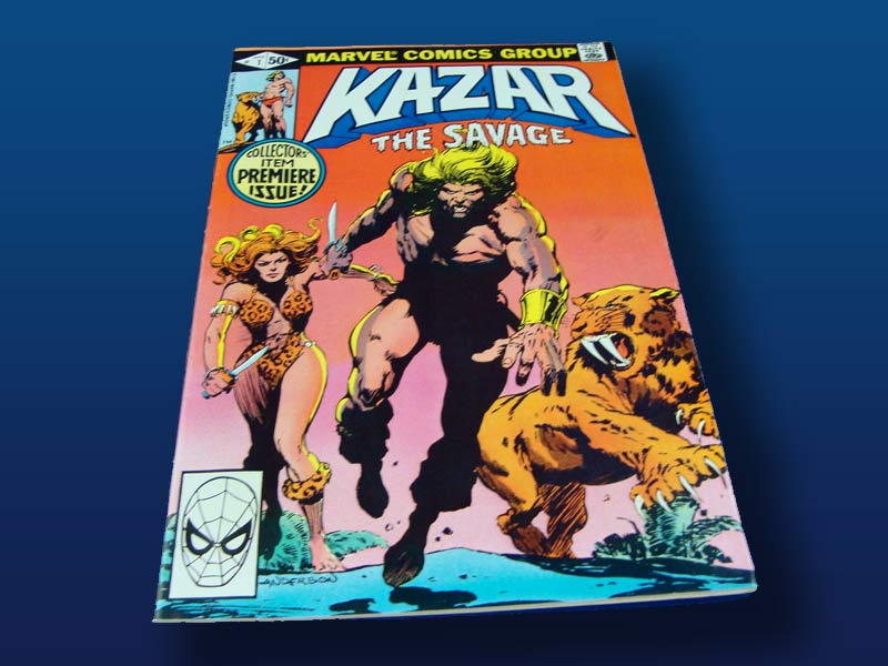 Kazar The Savage #1 April 1981 - Never Opened