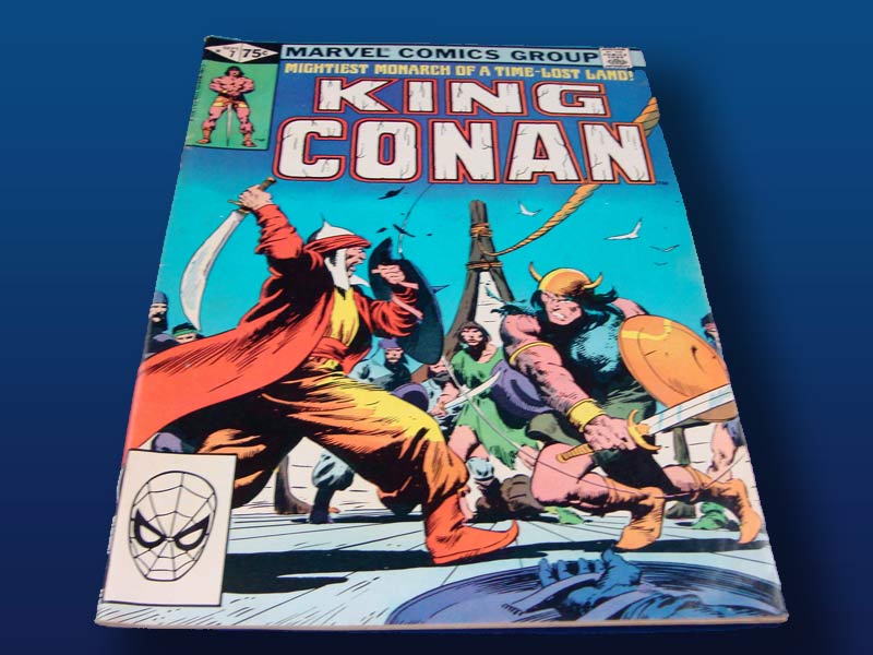 King Conan #8 October 1981 - Never Opened