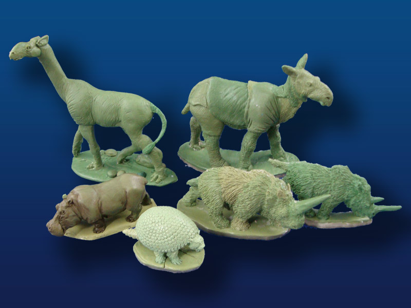 Pre-Historic Mammal Masters, Molds & Production Rights
