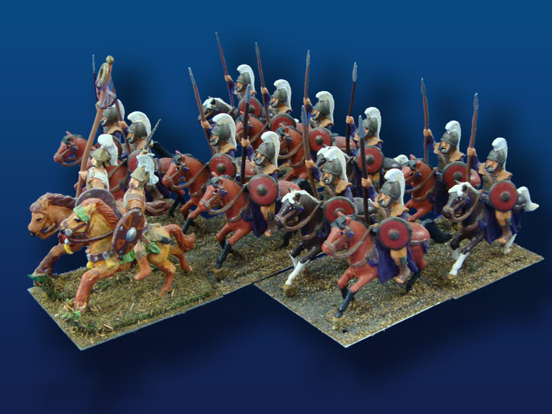 Carthaginian Cavalry w/ Command (14 Figs.)