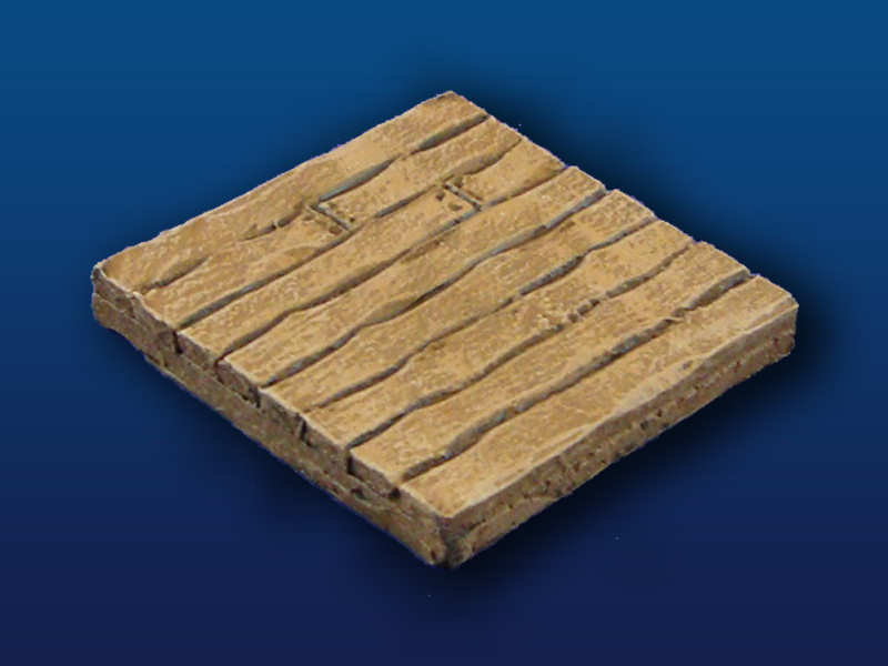 2x2” Wooden Plank Floor Tile
