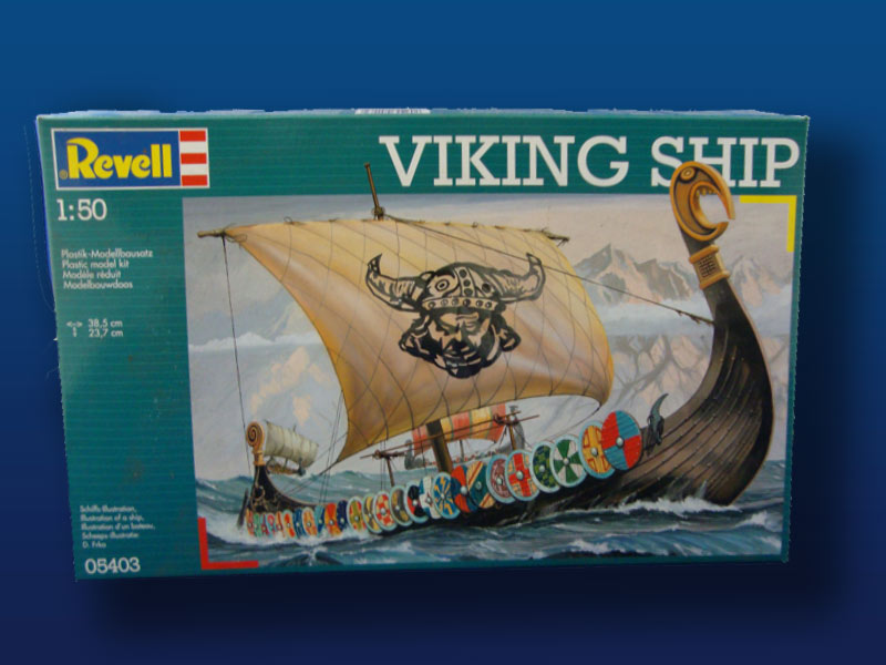 1/50 scale Viking Longship