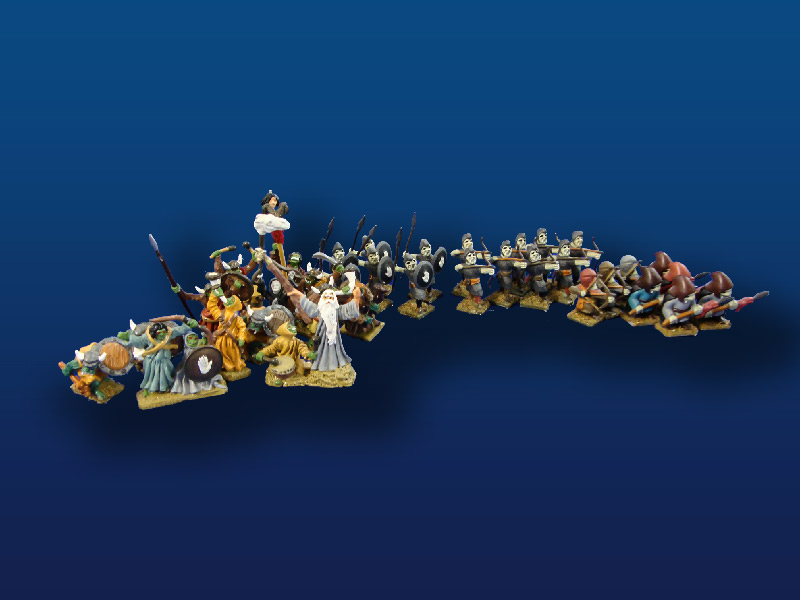 25mm  Minifigs/Heritage Orcs   (37)