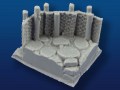  Wattle/Timber Fort Corner