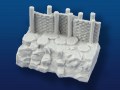 Wattle/Timber Fort Straight