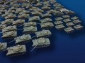 1/285 Soviet  Tanks, APC's & Equipment (132 packages)