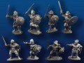 Carolingian Hvy. Infantry w/ Swords & Command (8 poses, 16 Figs.)