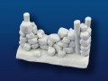 25mm Post/Stone Wall System  (14 Pieces, 4 items)
