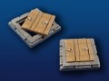 2x2” Floor Tile w/ Wooden Trap Door