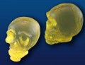 Large Yellow Crystal Skull